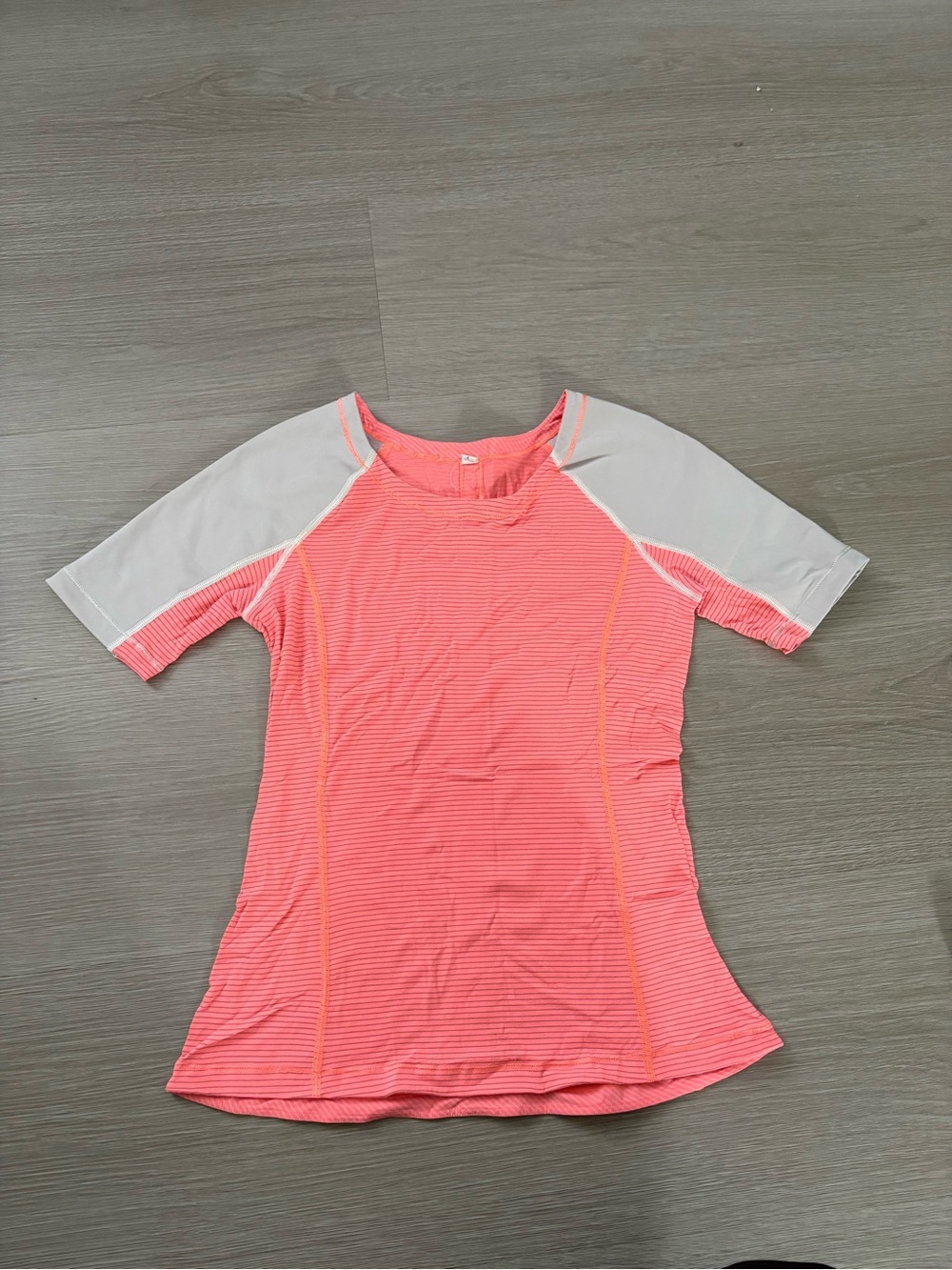 lululemon athletica Coral Pink Short-Sleeve Swim Coverup
